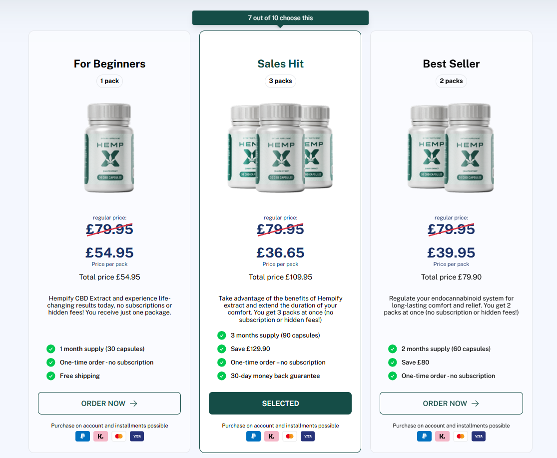 Hemp X CBD Capsules Hemp X CBD Capsules