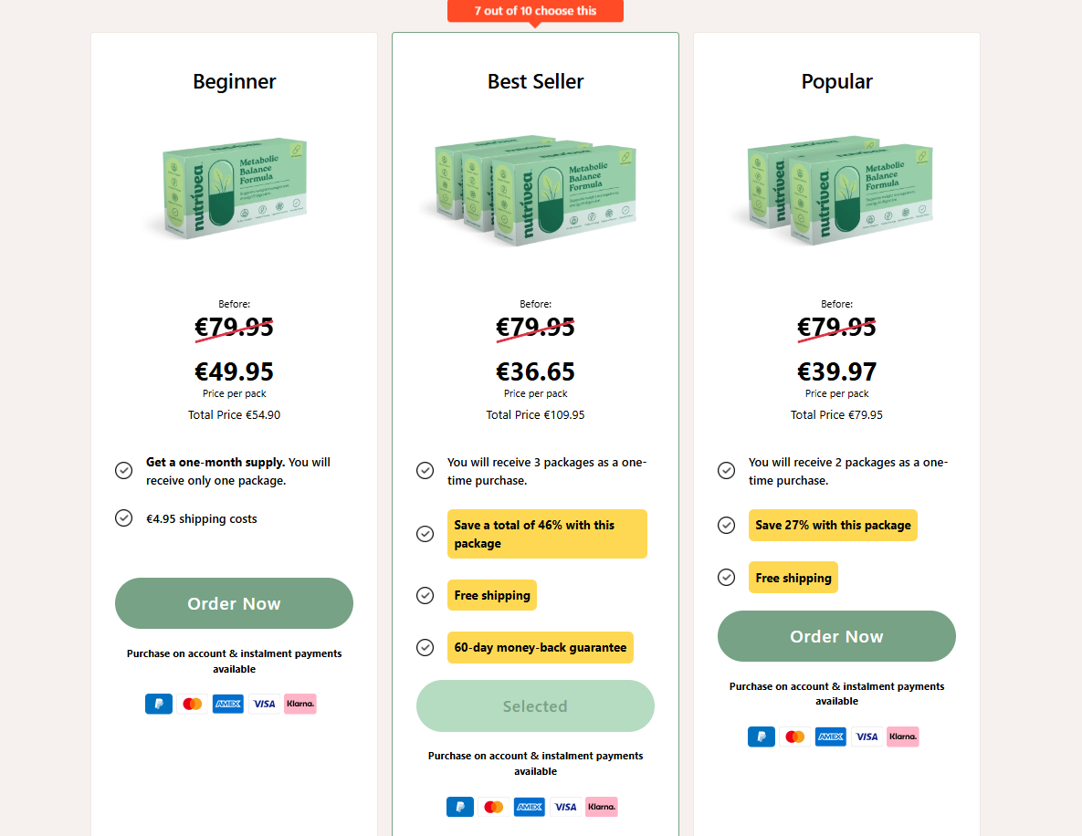 Nutrivea Weight Loss Capsules