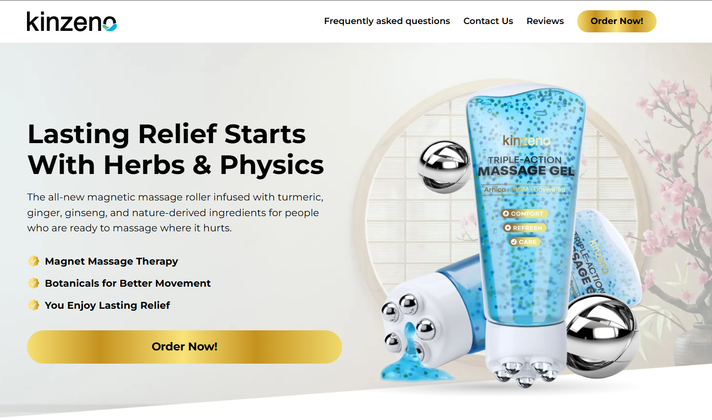 Kinzeno Magnetic Gel Roller Kinzeno Magnetic Gel Roller